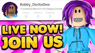 ROBLOX STARTING OVER NEW ACCOUNT  Roblox LIVE 🔴 Roblox Jailbreak and Phantom Forces Update [upl. by Marva]