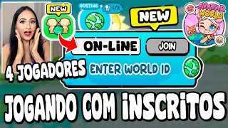 JOGANDO ONLINE COM INSCRITOS NO PAZU AVATAR WORLDCÓDIGO JOGAR JUNTO  MARY GAMES AO VIVO [upl. by Oakman]