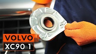 Comment remplacer une coupelle damortisseur avant sur une VOLVO XC90 1 TUTORIEL AUTODOC [upl. by Leunam]