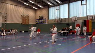 FudoshinRyu Cup 2013  Stefan Hansmann und Stefan Salbach Turnier  Kata Jion  Vorrunde [upl. by Nitsed]