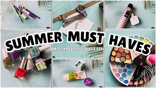 10 SUMMER MUST HAVES FOR GIRLS 🎀🤩🌸 Summer Essentials 🌸 Tips Every Girl Must Know 🌸 Beauty Tips 🌼 [upl. by Ynej982]