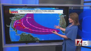 NHC still monitoring possible system in Caribbean for tropical development [upl. by Aserret]