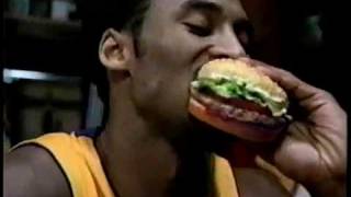 Kobe Bryant  2001 McDonalds Commercial [upl. by Anikram]