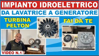 TURBINA IDROELETTRICA PELTON faidate [upl. by Lauretta615]