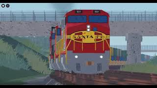 ROBLOX The Return of Santa Fe ATSF 537 [upl. by Anniken151]