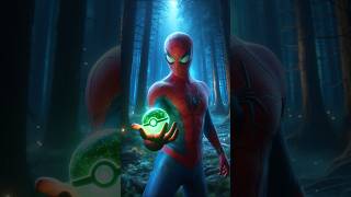 Spiderman Venom aur Captain America ke pokeballs me se kaunsa Pokemon niklega spiderman shorts [upl. by Maloy387]