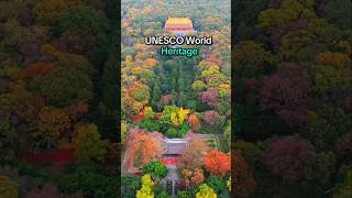 Unesco Heritage in ancient China at the Ming Xiaoling Mausoleum 🏛️👑 [upl. by Jezreel820]