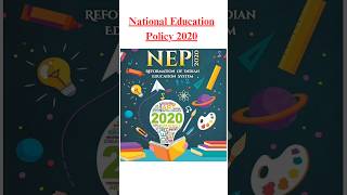 NEP 2020  New Education Policy  NEP highlights  trending viralvideo ntaugc ytshorts shorts [upl. by Naujed]