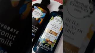 Bought this herbal essence hydrate coconut milk and real botanicals shampoo from shajgojshorts [upl. by Stu]