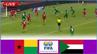 🔴Ao vivo Guiné Bissau vs Sudão  Transmissão de jogos da FIFA Amistoso Internacional2024 [upl. by Yblehs]