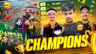 Tsg Army Champions FF Max Champions Trophy S4 🏆 Tournament Highlights Tsg Legend 🤯❤️ [upl. by Ricca]