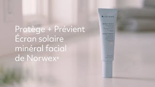 Protège  Prévient Écran solaire minéral facial de Norwex [upl. by Znieh]