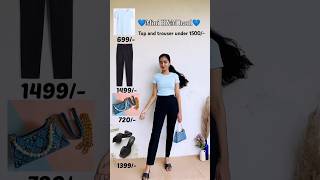 Mini hampm haul top and trouser with jeans [upl. by Abil161]