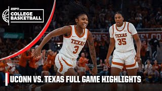 No 11 UConn Huskies vs No 10 Texas Longhorns  Full Game Highlights [upl. by Ezeerb692]