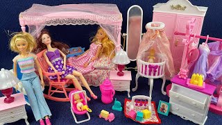 8 Minutes Satisfying with Unboxing Cute Princess Bed PlaysetClothes Dressup Toys Set Review ASMR [upl. by Jerrome]