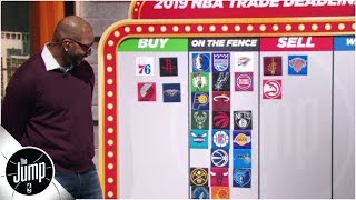 2019 NBA trade deadline big board Who should be buyers or sellers  The Jump [upl. by Zabrina]