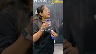 diffusion practical science education studytips diffusion topperscosacademy [upl. by Aitnis]