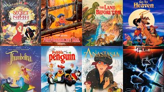 VHS Openings to Don Bluth Movies [upl. by Asiulairam]