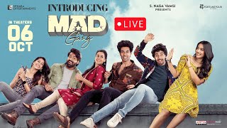 Introducing the MAD Gang Event LIVE  MADtheMovie  Kalyan Shankar  Naga Vamsi  Bheems Ceciroleo [upl. by Guenna]