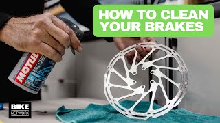 End brake squeal and improve stopping performance  How to Clean Disc Brake Pads and Rotors [upl. by Estas]