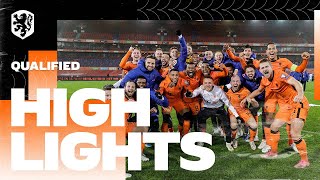 🦁 𝐐𝐔𝐀𝐋𝐈𝐅𝐈𝐄𝐃 for the World Cup 🇳🇱  Highlights Nederland  Noorwegen [upl. by Carman]