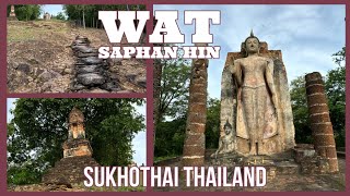 Wat Saphan Hin  Sukhothai UNESCO Historical Park  With Drone Footage  Thailand 2024 [upl. by Latham]