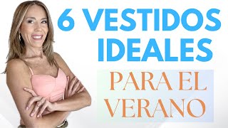 6 VESTIDOS ELEGANTES PARA EL VERANO [upl. by Ahsuat]