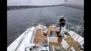 Jeanneau 53 yacht sailboat video and pictures By Ian Van Tuyl [upl. by Nekcerb985]