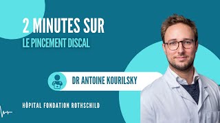 2 minutes sur  le pincement discal [upl. by Verner]