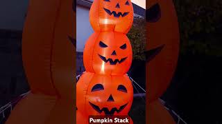 Pumpkin Stack Halloween Inflatable halloweeninflatables pumpkin jackolantern inflatable boo [upl. by Hirschfeld797]