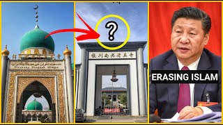 CHINA REMOVES ALL SIGNS OF ISLAM [upl. by Ahsatin]