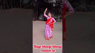 Haye bheegi bheegi raaton ne trending dance love highlights viralvideos mithaivlog2009 [upl. by Kirimia]