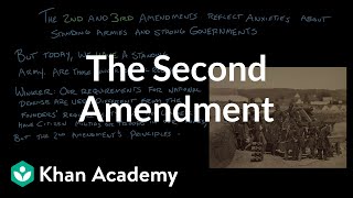 The Second Amendment  The National Constitution Center  US government and civics  Khan Academy [upl. by Enneyehs]