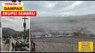 Kondisi Terkini Lokasi Terdampak Erupsi SEMERU 4 Desember 2021 [upl. by Milicent614]