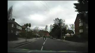 UK police vehicles deliberately ram moped thieves [upl. by Evan483]