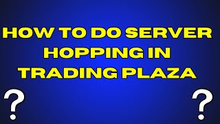 How to do Server Hopping For trading plaza in pet Simulator 99 [upl. by Kiyoshi]