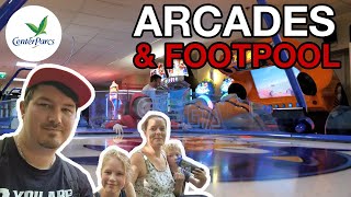 Arcades amp Footpool at Sherwood Forest Center Parcs [upl. by Berlinda326]