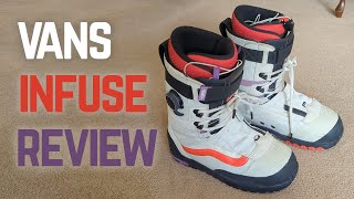 Vans Infuse Snowboard Boots Review [upl. by Ingeberg684]