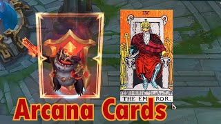 All the Arcana skincards and their Tarot card [upl. by Rowland496]