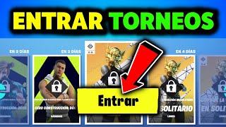 Cómo Participar en Torneos en Fortnite [upl. by Hulbert160]