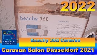 2022 Beachy 360 Caravan Walkaround Caravan Salon Düsseldorf 2021 [upl. by Grannia]