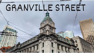 Granville Street  Downtown Vancouver [upl. by Hoon]