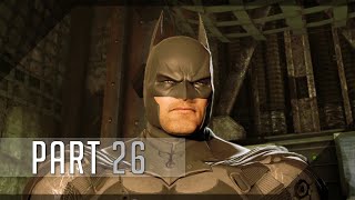 Batman Arkham Origins Hard 100 Walkthrough 26 Banes Hideout [upl. by Anasus]