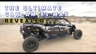 The Ultimate CanAm X3 Max Build WalkAround and Review [upl. by Garnette409]