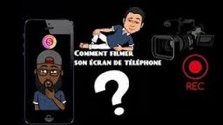 TUTO COMMENT FILMER SON ECRAN DE TELEPHONE ET QU ON VOYENT NOTRE TETE ANDROIDIOS [upl. by Kcor292]