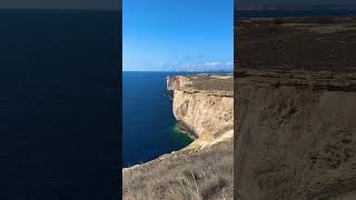 Stunning Dingli Cliffs in Malta landscape shortsvideo visitmalta europetravel [upl. by Adabel]