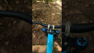 Steep tech section at snowshoe🔥 mtbtech mtblife yttues [upl. by Arbas447]