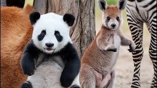 cute baby animalsBabyPangolin BabyFennecFox BabyQuokkaCuteAnimals AnimalLovers Wildlife [upl. by Adnertal]