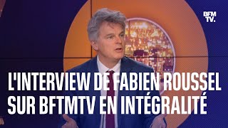 Linterview de Fabien Roussel sur BFMTV en intégralité [upl. by Elohcan750]