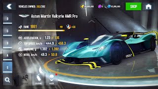 Asphalt 8  791a MOD All cars unlocked 392 Vehicles upgrade MAX PRO ANDROID [upl. by Tasia]